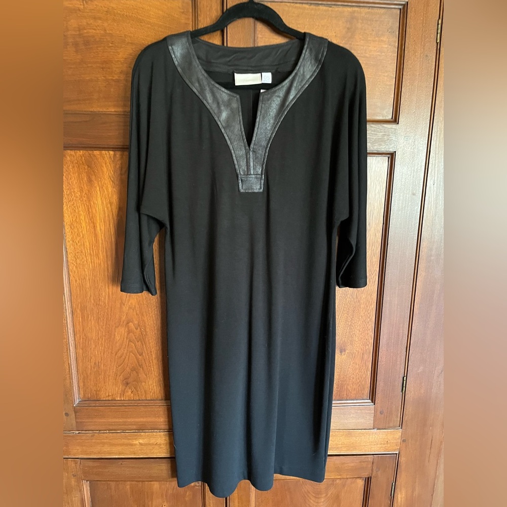 Gray Dolman Sleeve Sheath Dress for Work